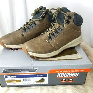 Khombu Outdoor Leather Boots